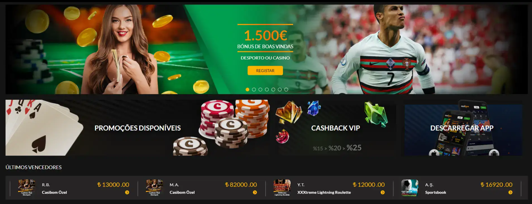 CasiBom sítio Web oficial